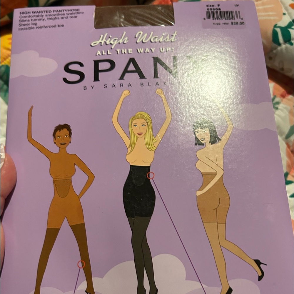 SPANX High Waist Shapewear in Cocoa - SIZE F - NIB
